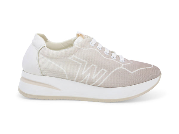 Melluso Donna Sneakers Estive in tessuto traspirante beige R20068D-227574